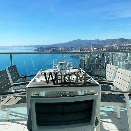 Skyline 41 Gran Lujo, Terraza Grande Y Vistas Al Mar - Planta 41 Apartment Benidorm Ngoại thất bức ảnh