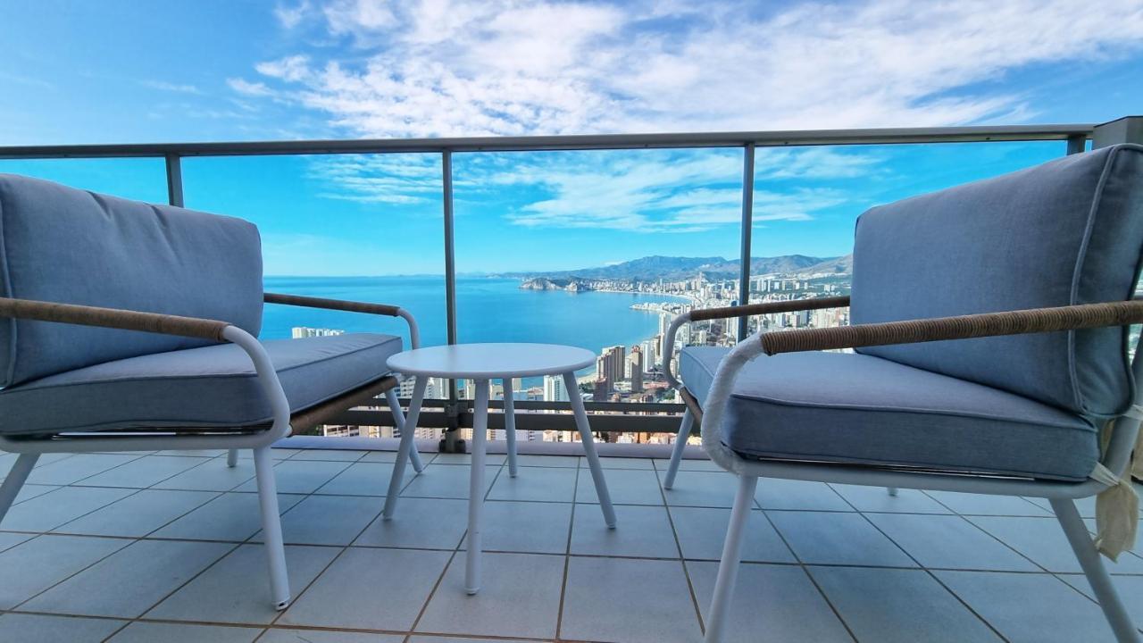 Skyline 41 Gran Lujo, Terraza Grande Y Vistas Al Mar - Planta 41 Apartment Benidorm Ngoại thất bức ảnh