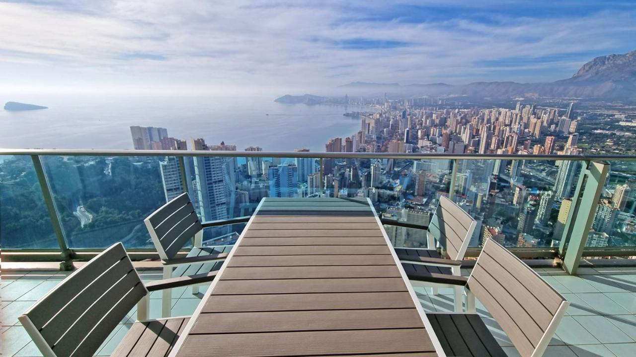 Skyline 41 Gran Lujo, Terraza Grande Y Vistas Al Mar - Planta 41 Apartment Benidorm Ngoại thất bức ảnh